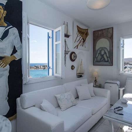 Aiolos Home With Private Veranda And Amazing Sea Views, Paros Писо Ливади Екстериор снимка