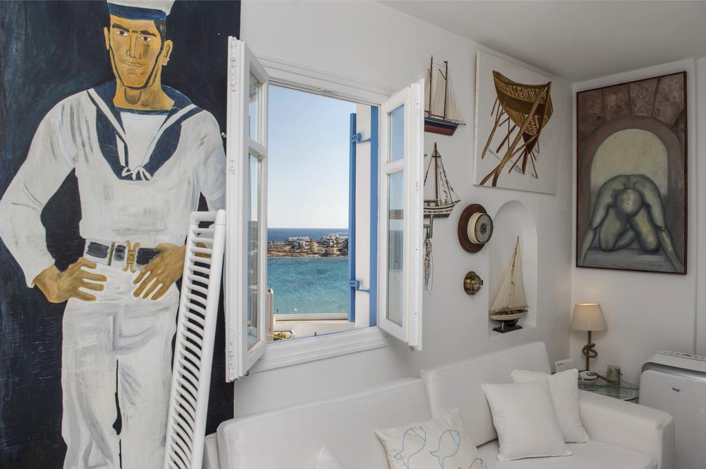 Aiolos Home With Private Veranda And Amazing Sea Views, Paros Писо Ливади Екстериор снимка