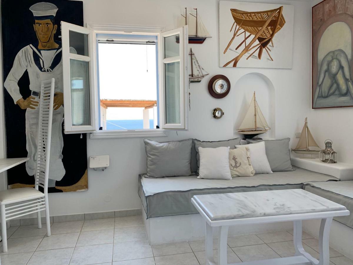 Aiolos Home With Private Veranda And Amazing Sea Views, Paros Писо Ливади Екстериор снимка